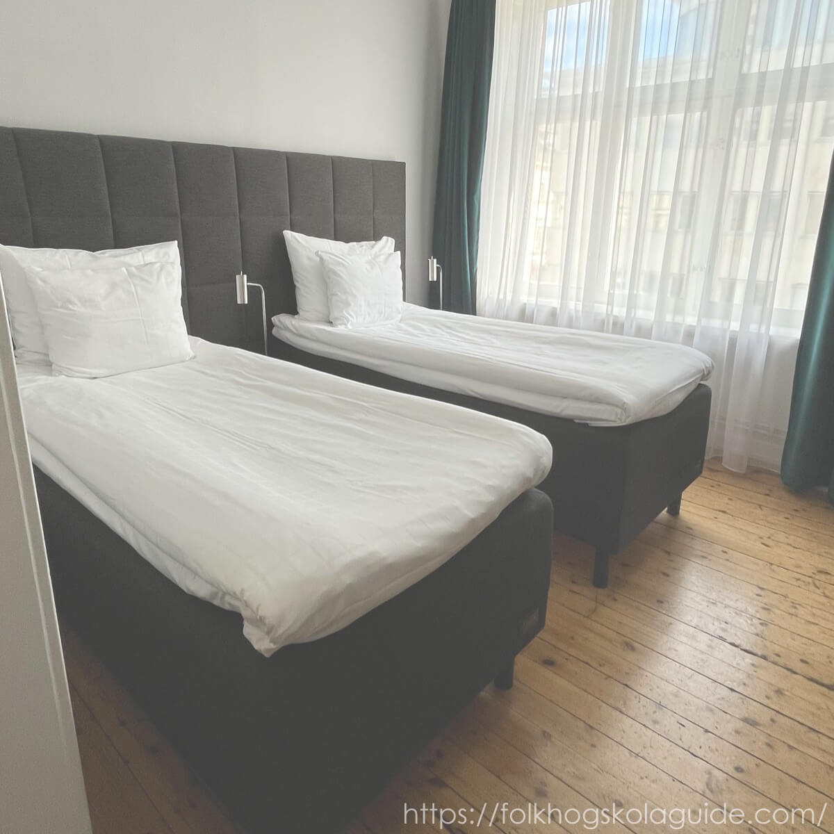 Queen's Hotelの室内